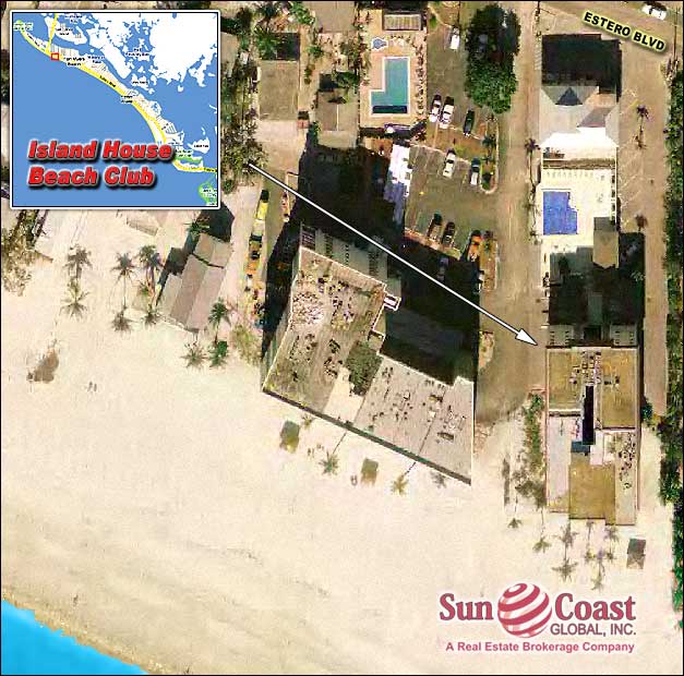 Island House Beach Club Condos Overhead Map